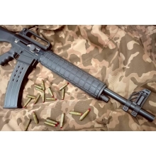 Охолощенный Карабин AR-15СО в расширенной комплектации под холостой патрон 7.62х39