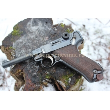 Идеальный охолощенный Парабеллум Люгер П 08 на одном номере.