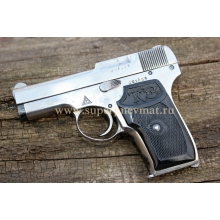 Макет пистолета ммг Тульский Коровин никелированный образца 1926 года.