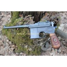 Охолощенный пистолет Маузер Красная Девятка 9 под холостой патрон 9.х19 люгер. Люксовый сохран!