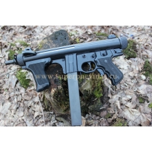 Охолощенный пистолет пулемет Беретта М 12 схп Beretta M12 под холостой патрон 9х19 люгер.